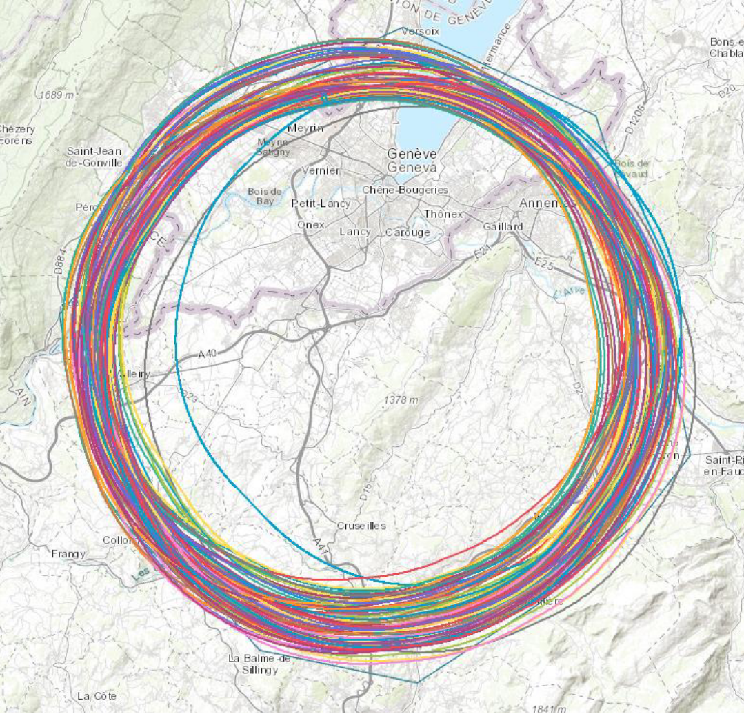 FCC Tunnel Placement